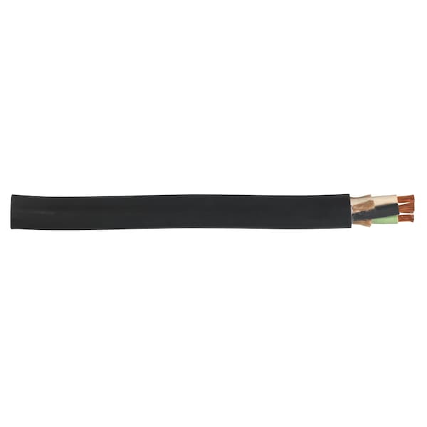 Prysmian Portable Cord, SOOW, 10 AWG, 2 C, Black, CPE, Stranded, 600V, Indoor/Outdoor, 1000 ft 02767.41T.01 - main
